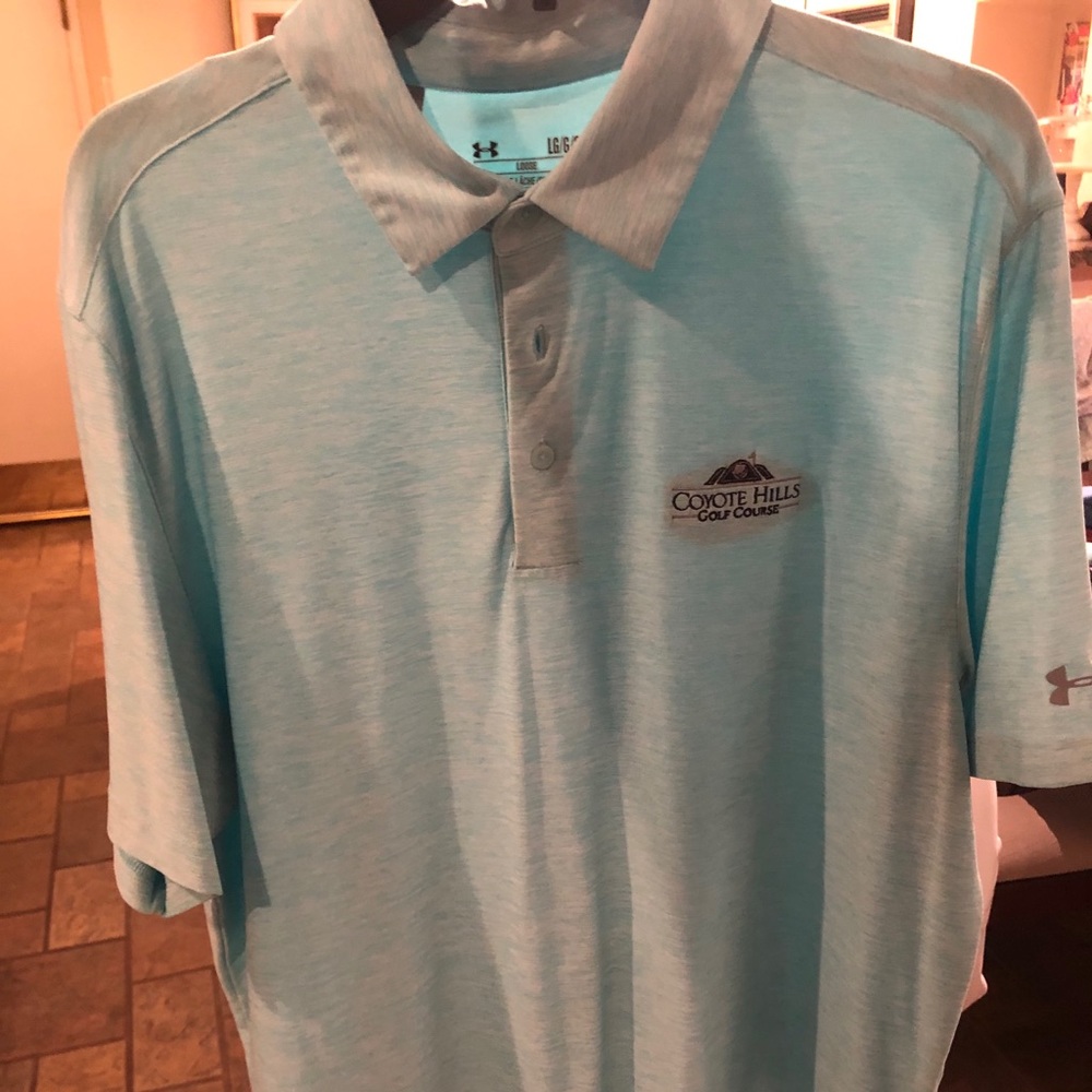Under armour golf polo